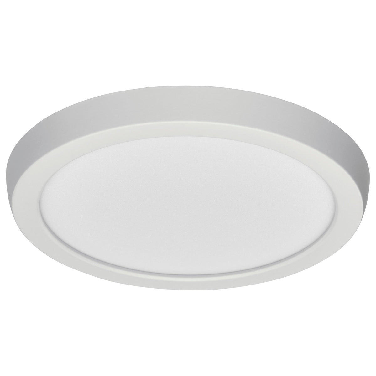 Blink Pro - 11W - 7in - LED Fixture - CCT Selectable - Round Shape - White Finish - 120V