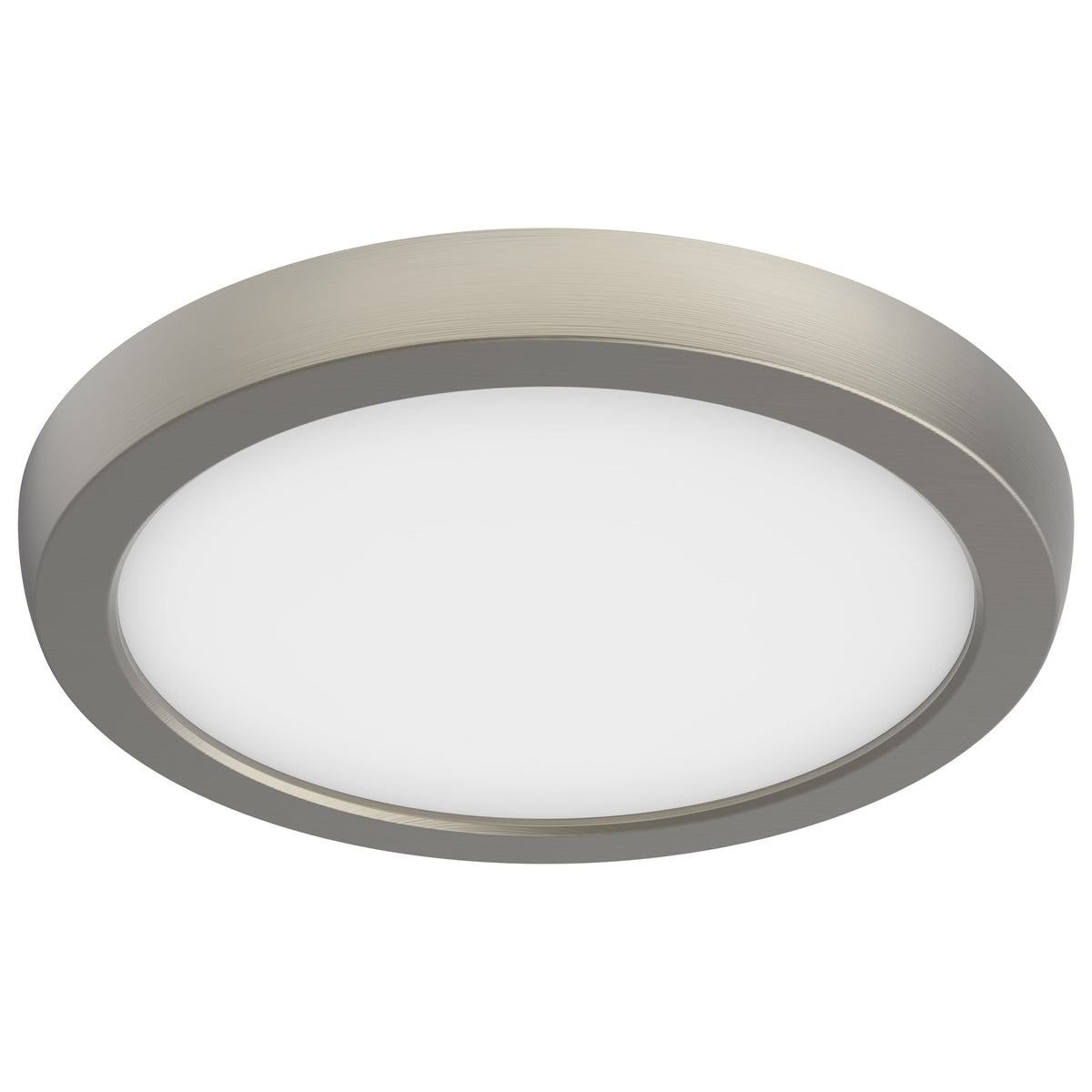 Blink Pro - 11W - 7in - LED Fixture - Selectable - Round Shape - Brushed Nickel Finish - 120V bulb or fixture view