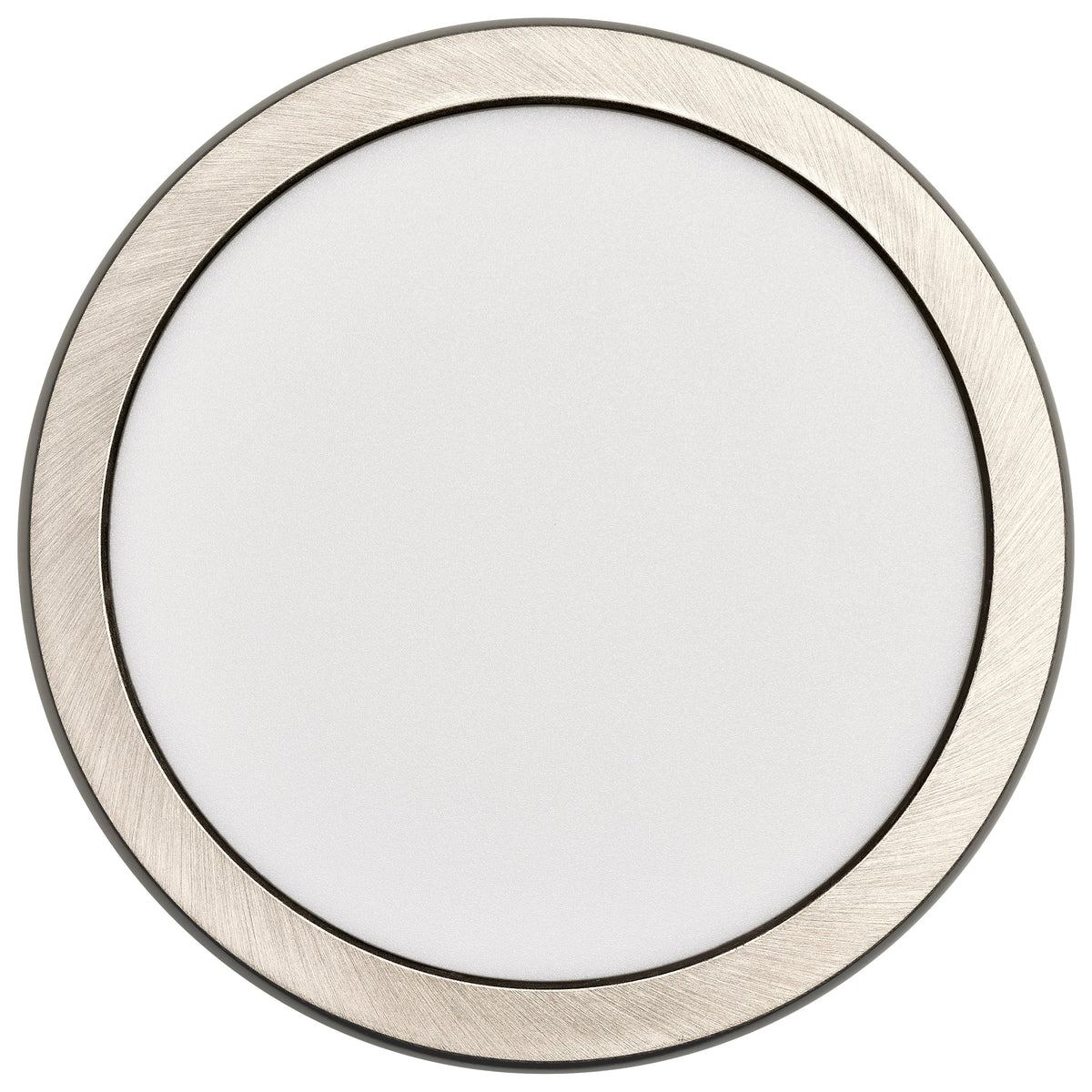 Blink Pro - 11W - 7in - LED Fixture - CCT Selectable - Round Shape - Brushed Nickel Finish - 120V