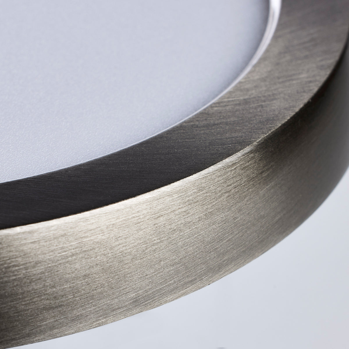 Blink Pro - 11W - 7in - LED Fixture - CCT Selectable - Round Shape - Brushed Nickel Finish - 120V