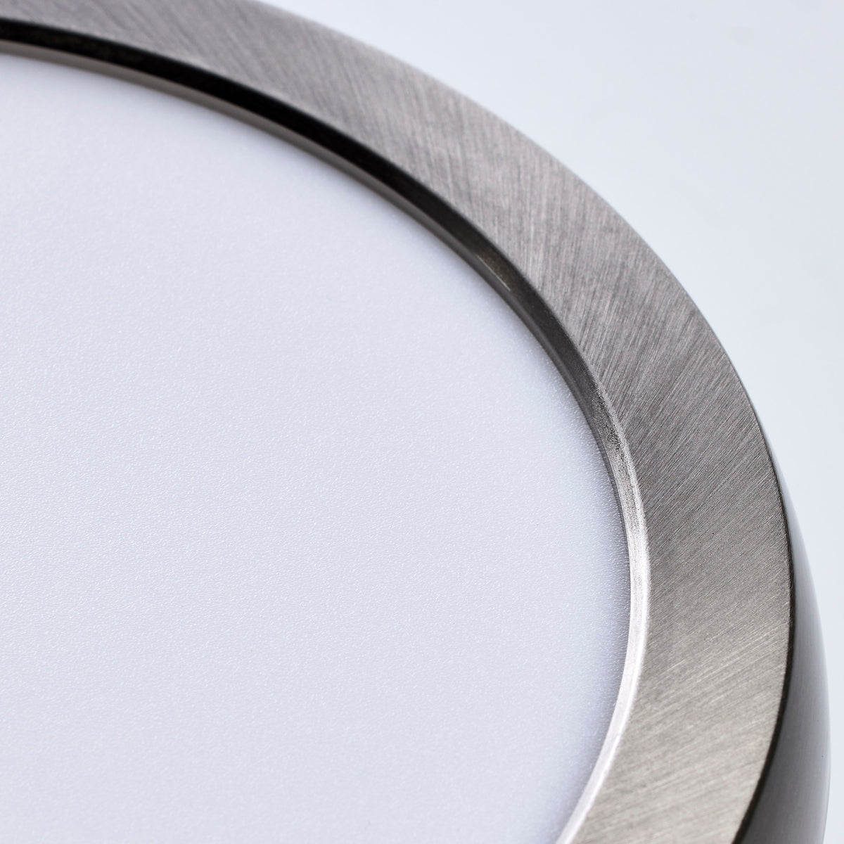Blink Pro - 11W - 7in - LED Fixture - CCT Selectable - Round Shape - Brushed Nickel Finish - 120V