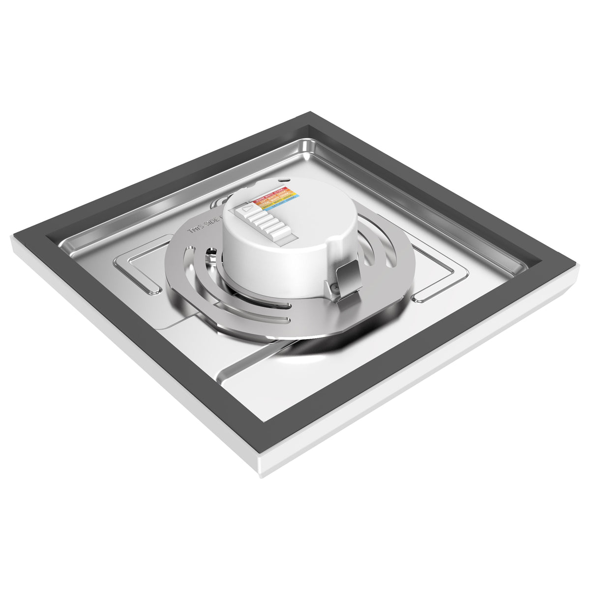 Blink Pro - 11W - 7in - LED Fixture - CCT Selectable - Square Shape - White Finish - 120V