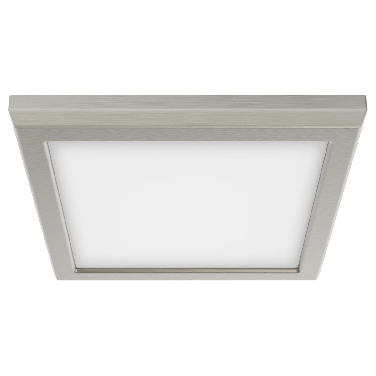 Blink Pro - 11W - 7in - LED Fixture - Selectable - Square Shape - Brushed Nickel Finish - 120V bulb or fixture view