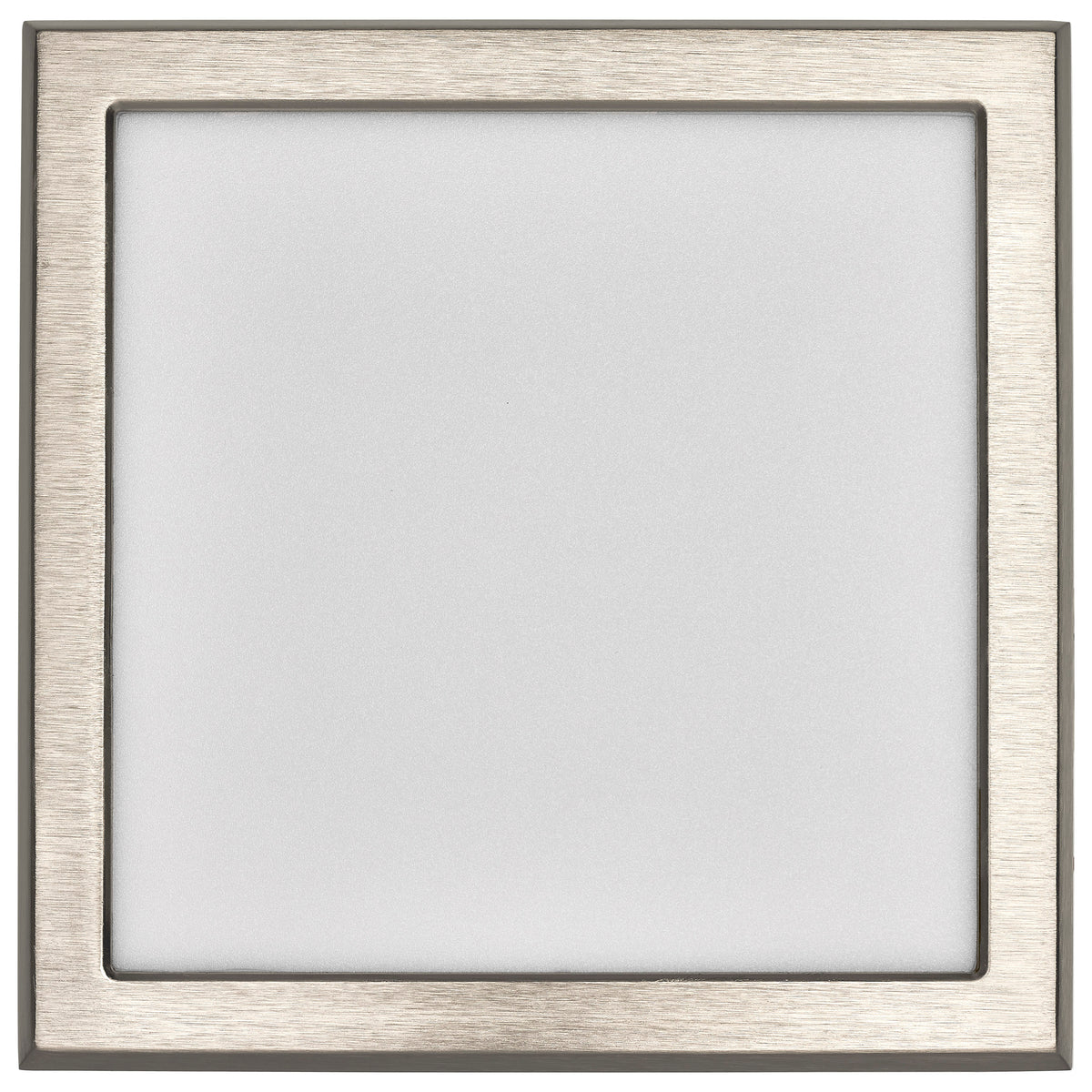 Blink Pro - 11W - 7in - LED Fixture - CCT Selectable - Square Shape - Brushed Nickel Finish - 120V