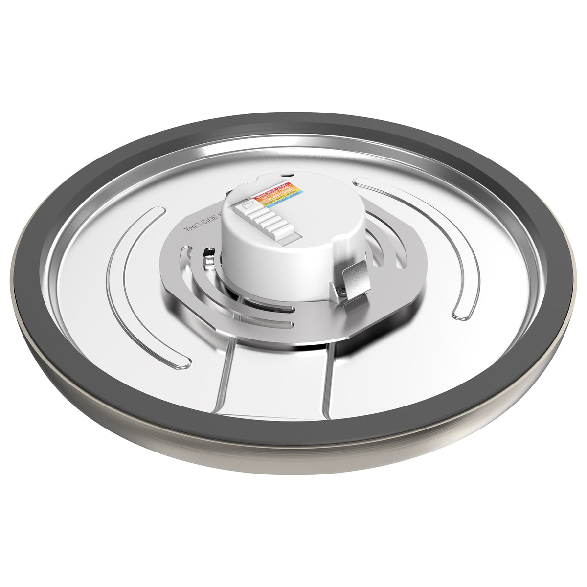 Blink Pro - 13W - 9in - LED Fixture - CCT Selectable - Round Shape - Brushed Nickel Finish - 120V