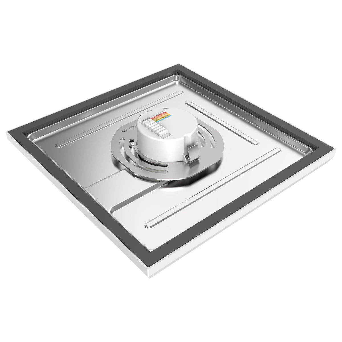 Blink Pro - 13W - 9in - LED Fixture - CCT Selectable - Square Shape - White Finish - 120V