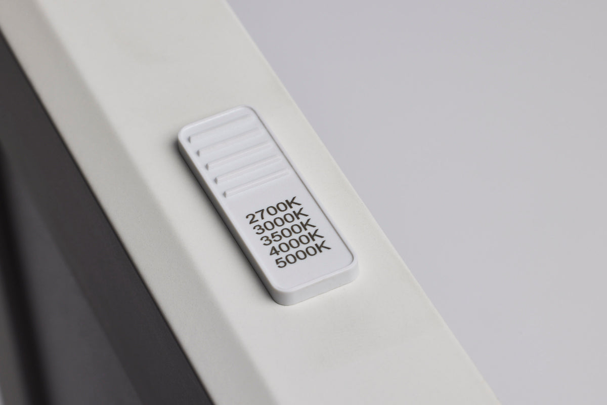 Blink Pro Plus - 24 Watt - 12 in. x 24 in. - Surface Mount LED - CCT Selectable - 90 CRI - White Finish - 120/277 Volt - Rectangular Shape
