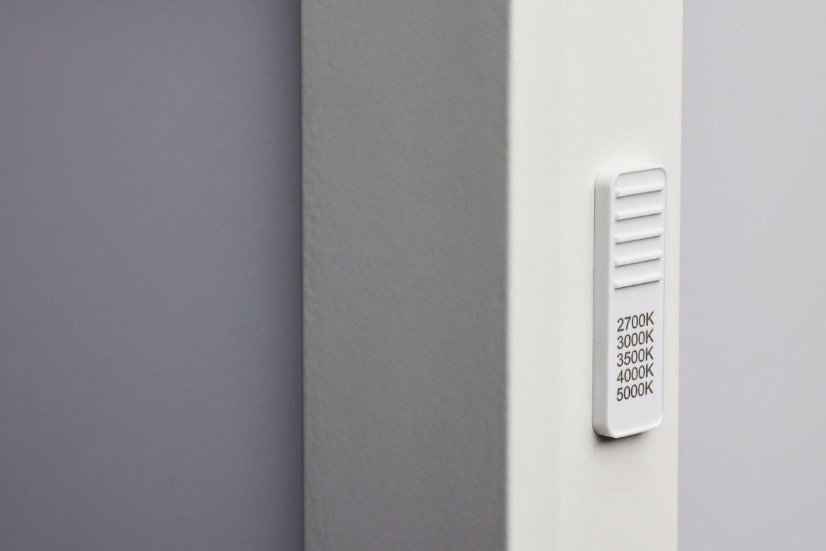 Blink Pro Plus - 47 Watt - 24 in. - x 24 in. - Surface Mount LED - CCT Selectable - 90 CRI - White Finish - 120/277 Volt - Square Shape