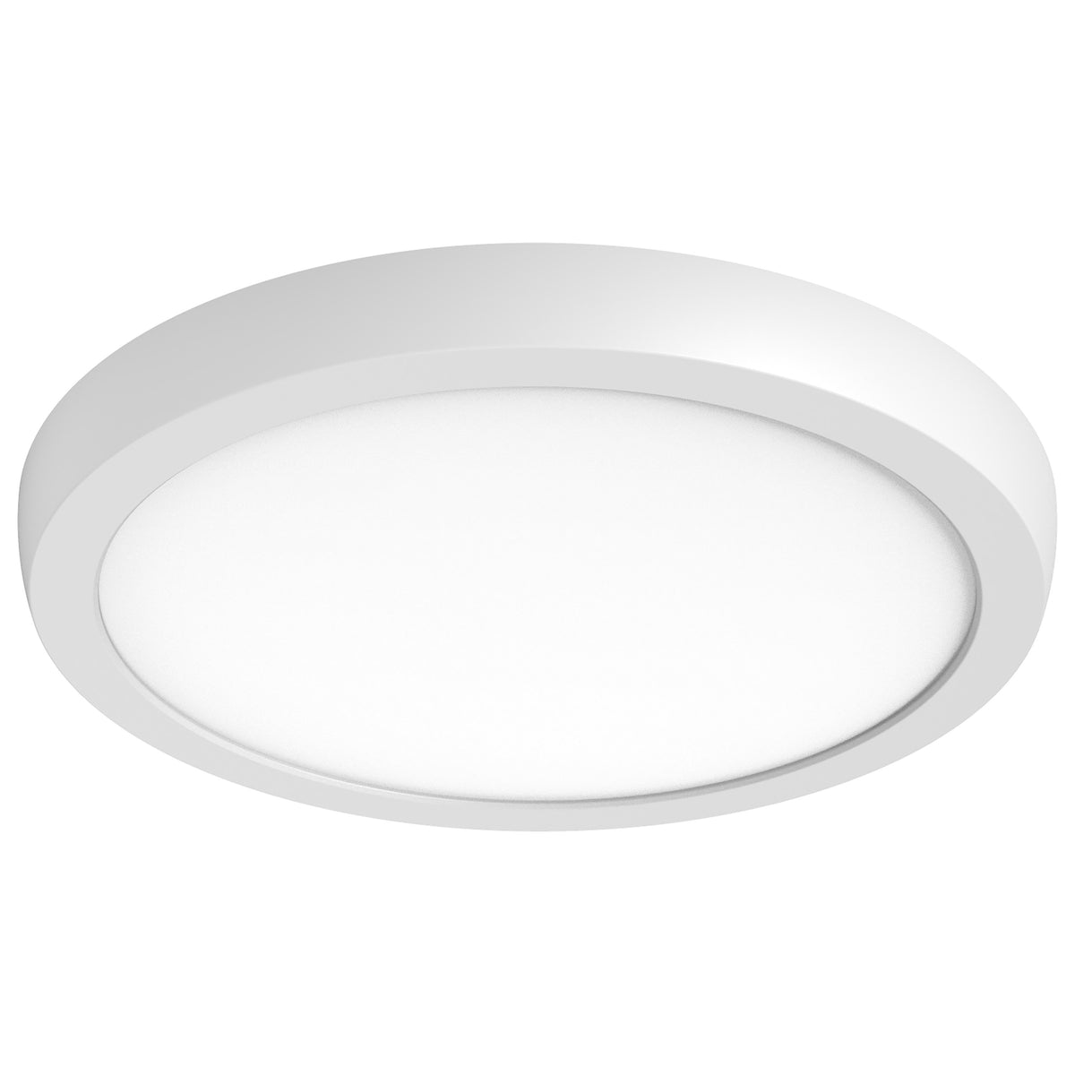 Blink Pro Plus - 19.5 Watt - 12 in. - Surface Mount LED - Selectable - 90 CRI - White Finish - 120/277 Volt - Round Shape