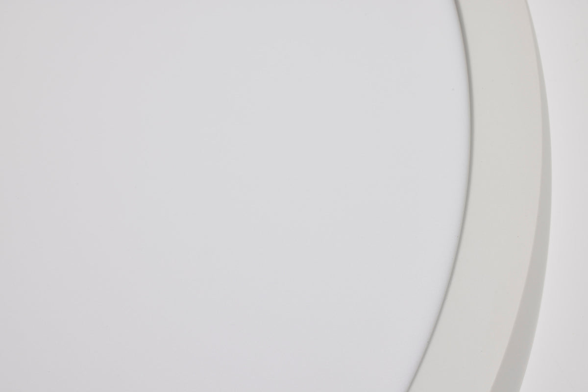 Blink Pro Plus - 34 Watt - 19 in. - Surface Mount LED - CCT Selectable - 90 CRI - White Finish - 120/277 Volt - Round Shape