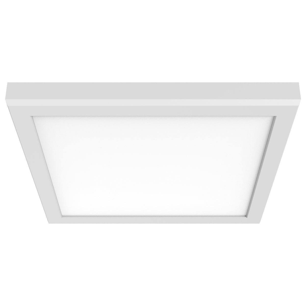 Blink Pro Plus - 19.5 Watt - 12 inch - Surface Mount LED - Selectable - 90 CRI - White Finish - 120/277 Volt - Square Shape