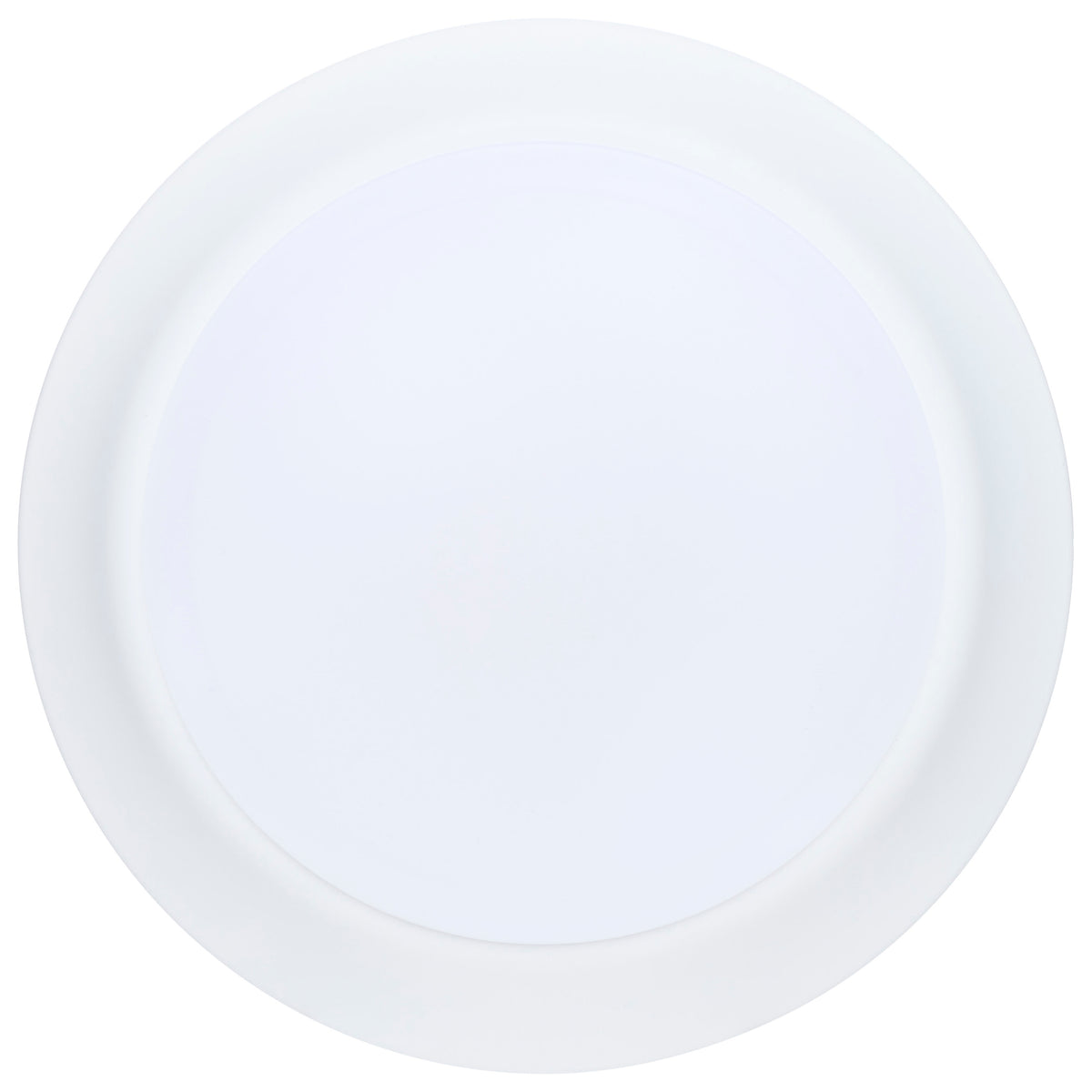 7 Inch LED Disk Light - 27K/3K/35K/4K/5K CCT Selectable - White Finish - 6 Unit Contractor Pack