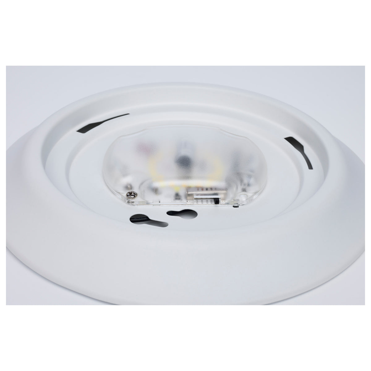 7 Inch LED Disk Light - 27K/3K/35K/4K/5K CCT Selectable - White Finish - 6 Unit Contractor Pack