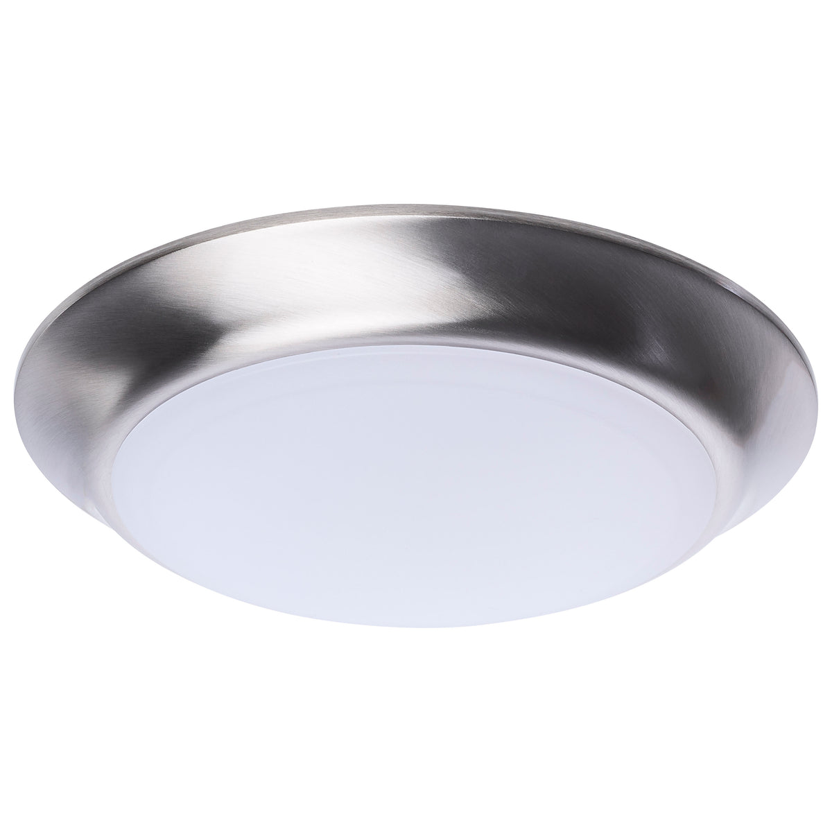 7 Inch LED Disk Light - 27K/3K/35K/4K/5K Selectable - Brushed Nickel Finish lighting product