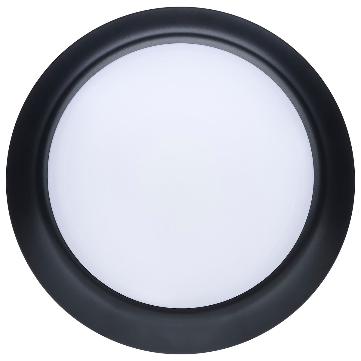 7 Inch LED Disk Light - 27K/3K/35K/4K/5K CCT Selectable - Black Finish