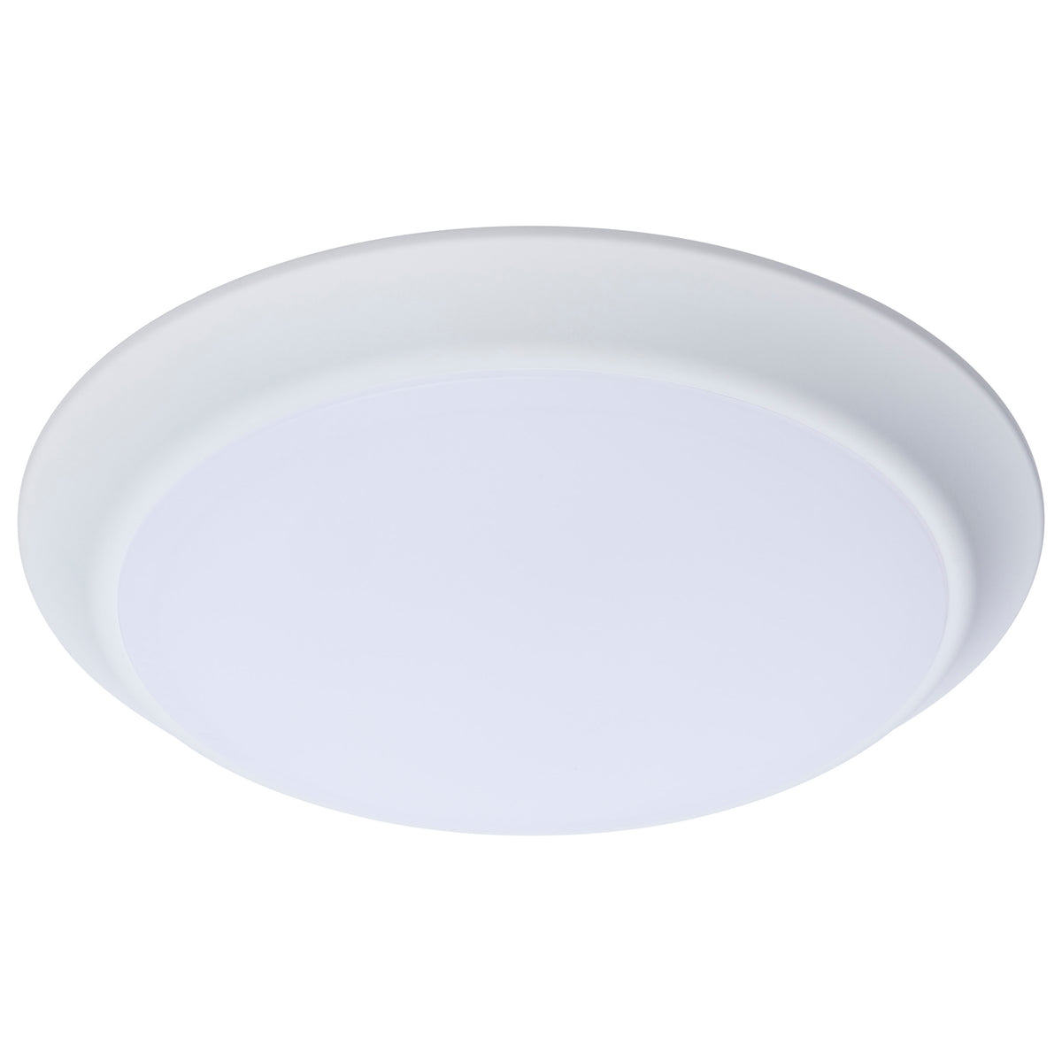 10 Inch LED Disk Light - 27K/3K/35K/4K/5K CCT Selectable - White Finish