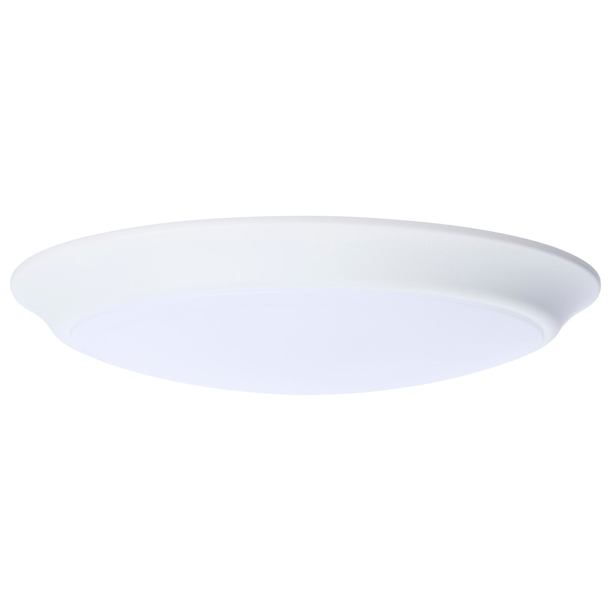 10 Inch LED Disk Light - 27K/3K/35K/4K/5K CCT Selectable - White Finish