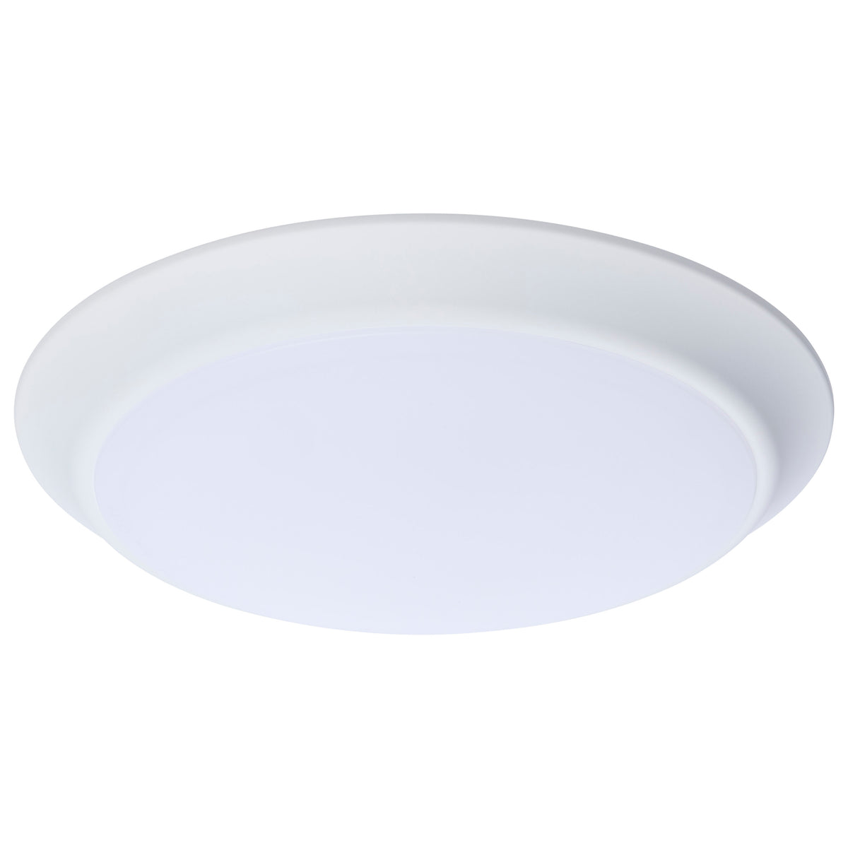 9.8 Watt - 10 Inch LED Disk Light - 27K/3K/35K/4K/5K Selectable - White Finish for bedrooms and hallways