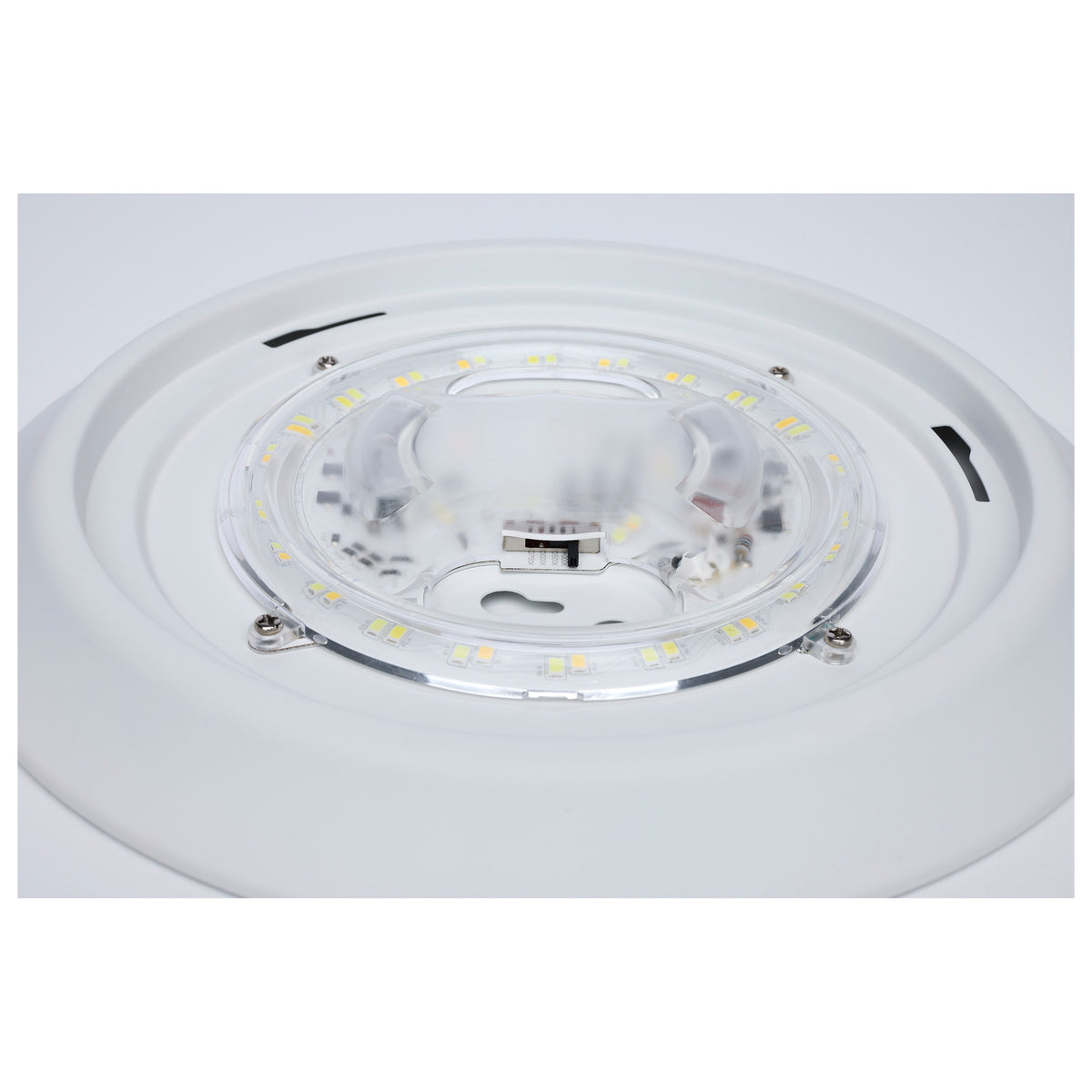 9.8 Watt - 10 Inch LED Disk Light - 27K/3K/35K/4K/5K CCT Selectable - White Finish