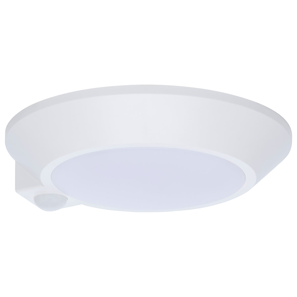 7 Inch LED Disk Light - 27K/3K/35K/4K/5K Selectable - Occupancy Sensor - White Finish