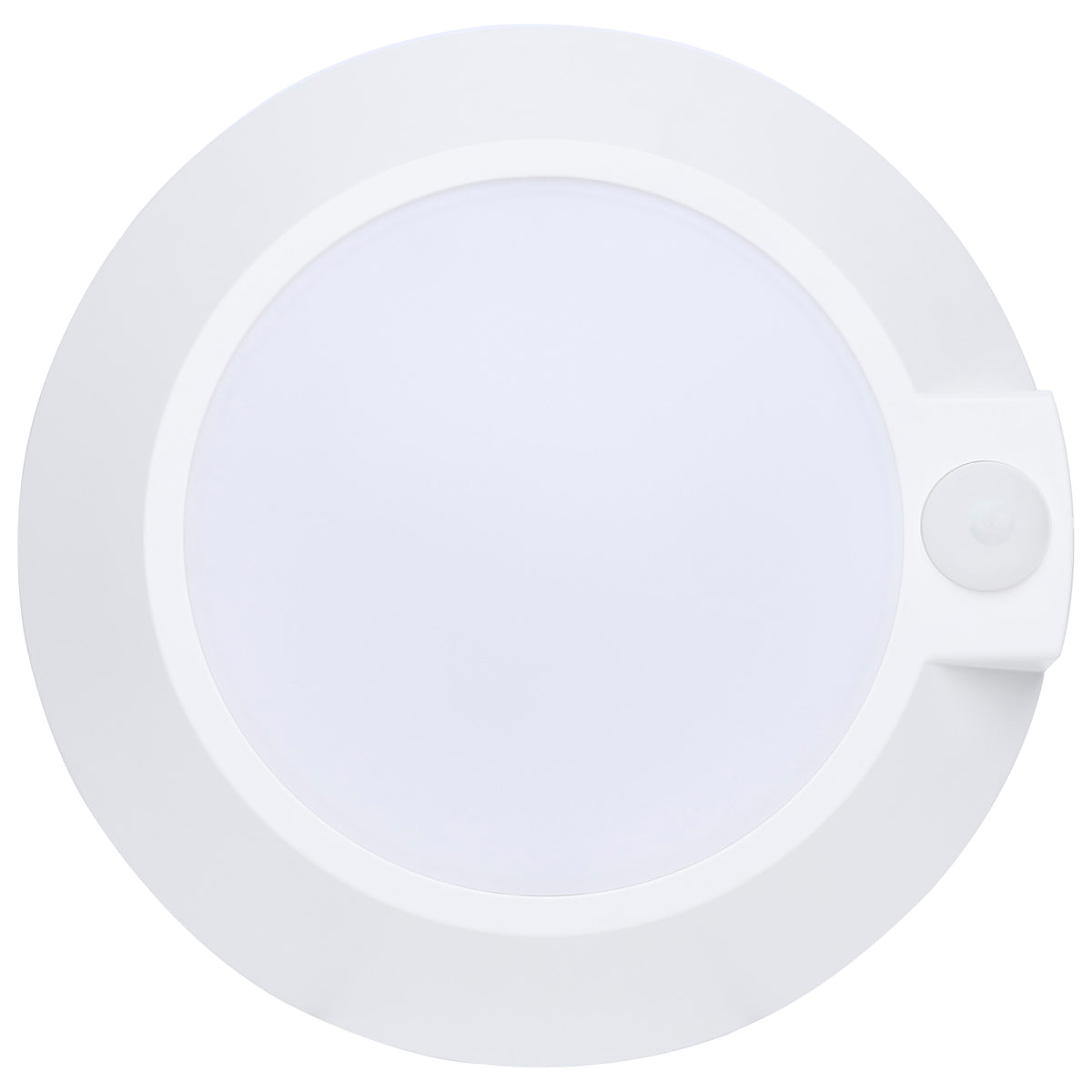 7 Inch LED Disk Light - 27K/3K/35K/4K/5K CCT Selectable - Occupancy Sensor - White Finish