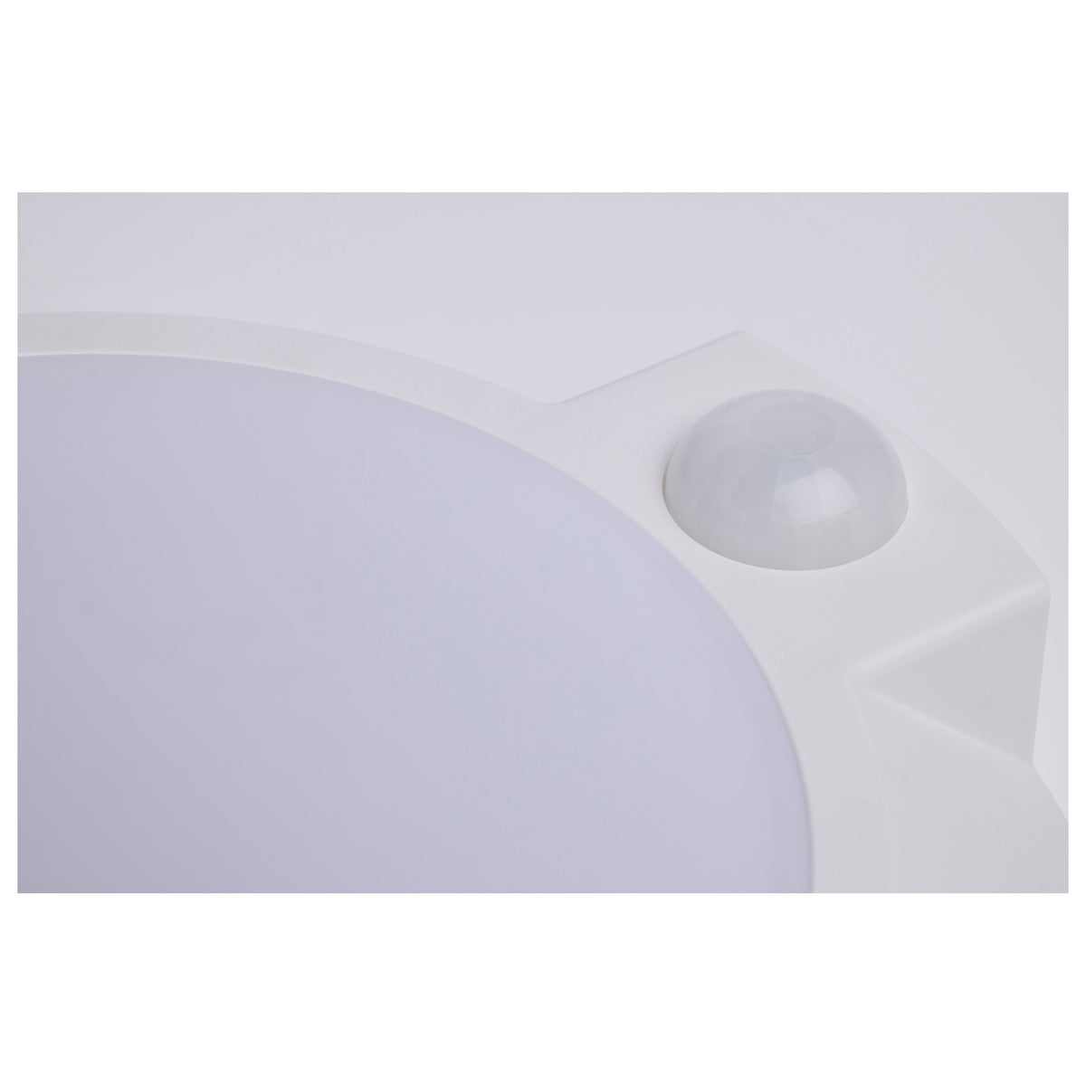 7 Inch LED Disk Light - 27K/3K/35K/4K/5K CCT Selectable - Occupancy Sensor - White Finish