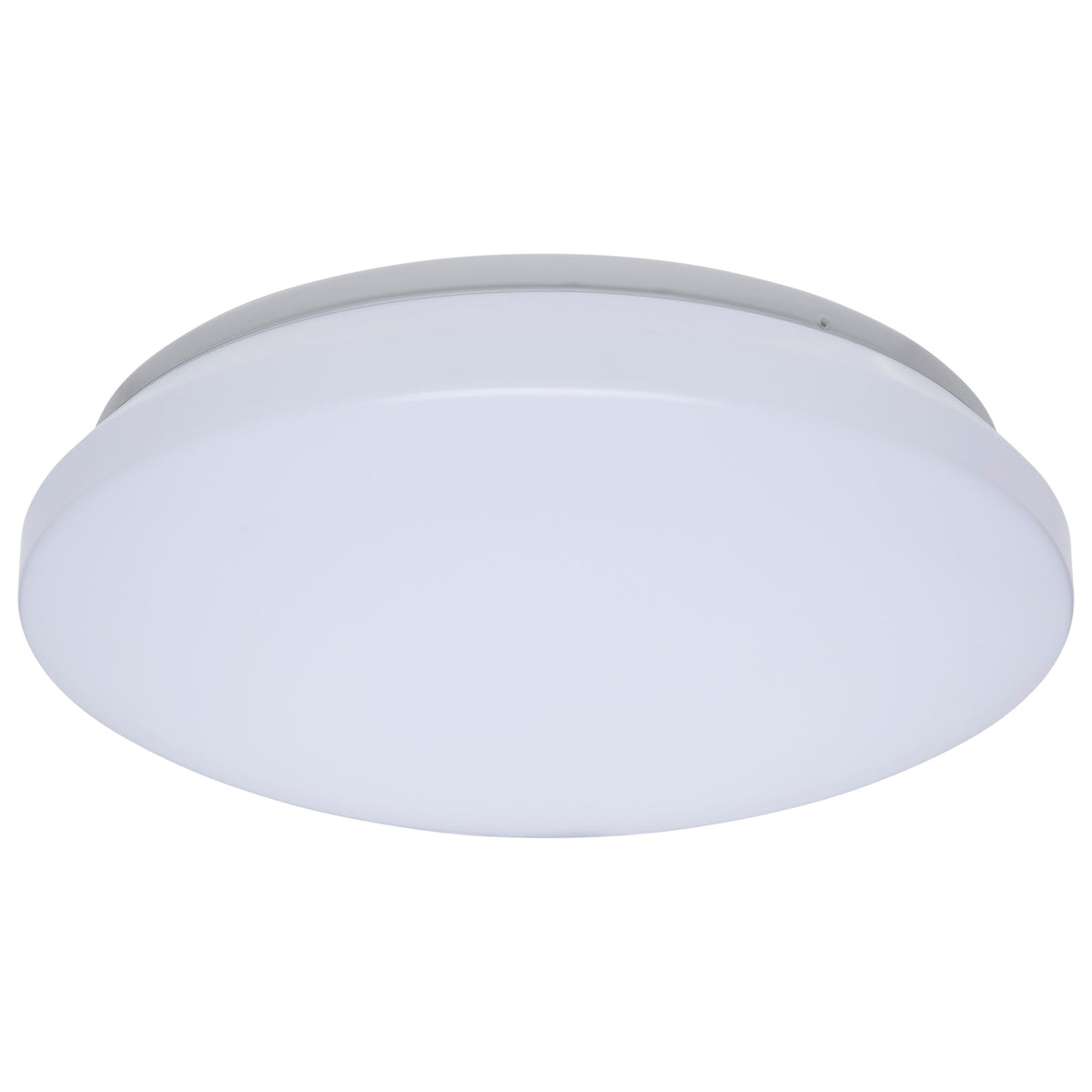 11 Inch LED Cloud Fixture with Sensor - 11.5 Watts - 27K/30K/35K/40K/50K Selectable - Round Shape - White Finish - 120 Volt