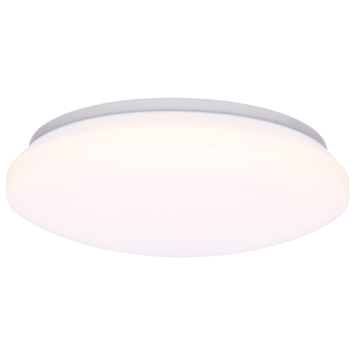 11 Inch LED Cloud Fixture with Sensor - 11.5 Watts - 27K/30K/35K/40K/50K CCT Selectable - Round Shape - White Finish - 120 Volt