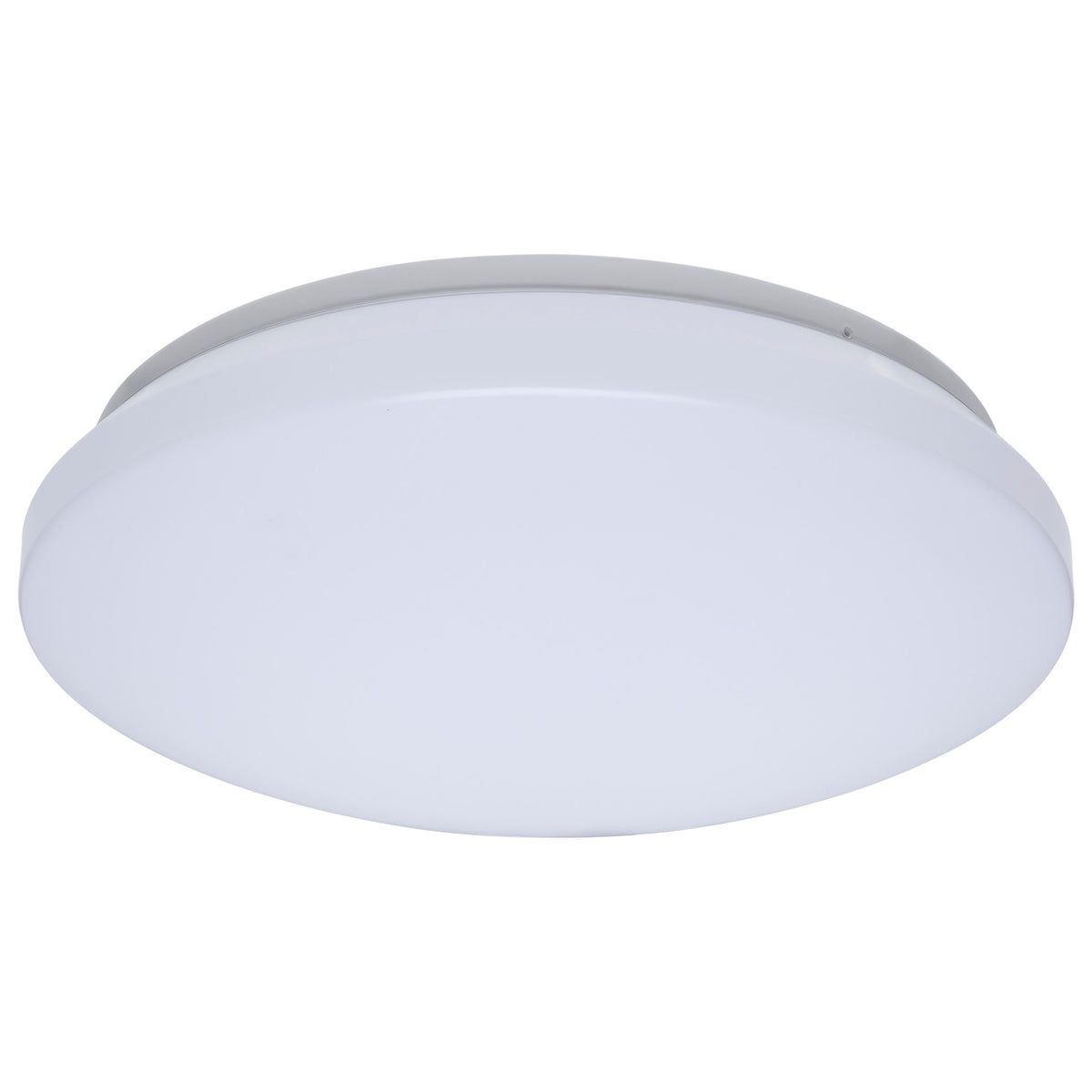 11 Inch LED Cloud Fixture with Sensor - 11.5 Watts - 27K/30K/35K/40K/50K CCT Selectable - Round Shape - White Finish - 120 Volt