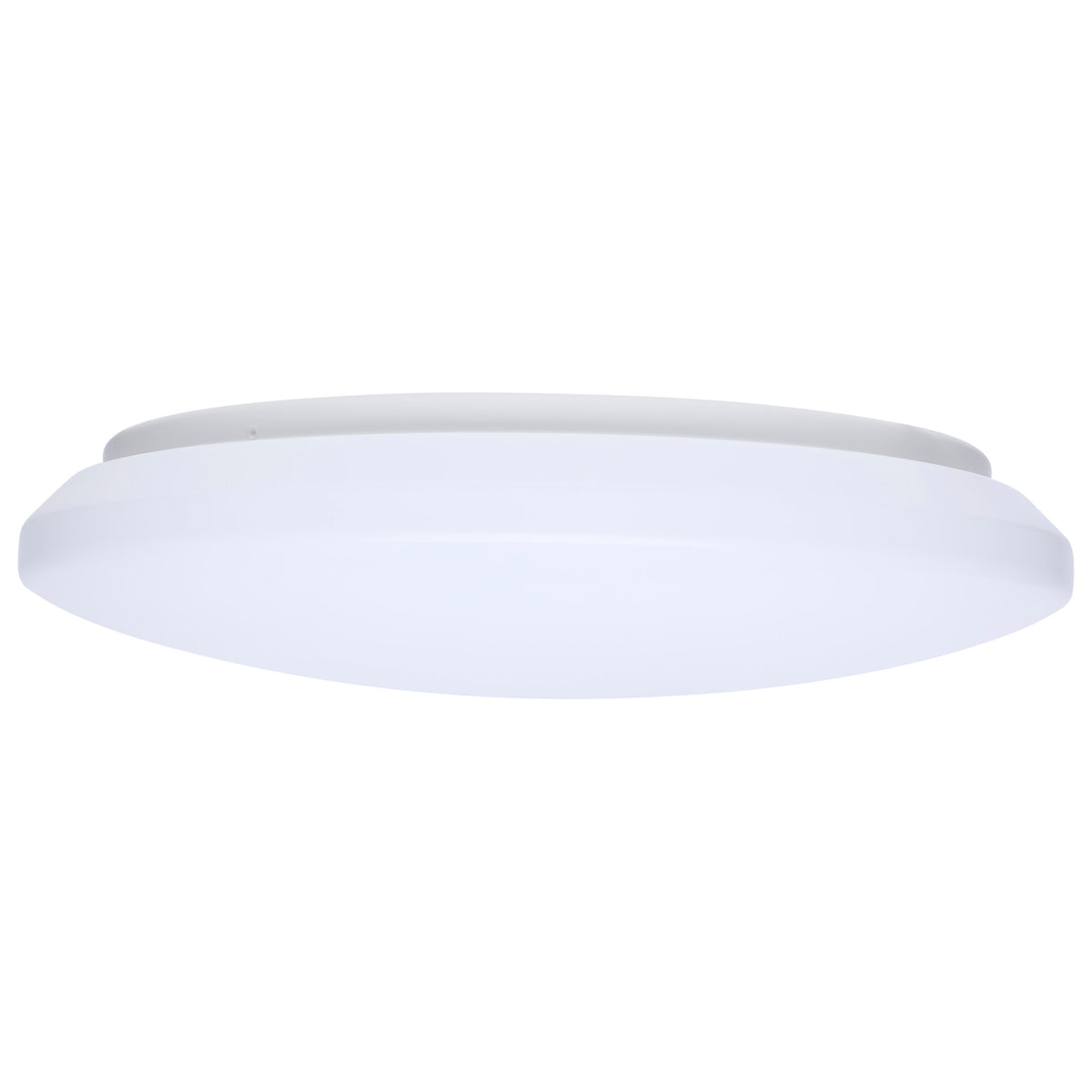 14 Inch LED Cloud Fixture - 15 Watts - 27K/30K/35K/40K/50K CCT Selectable - Round Shape - White Finish - 120 Volt