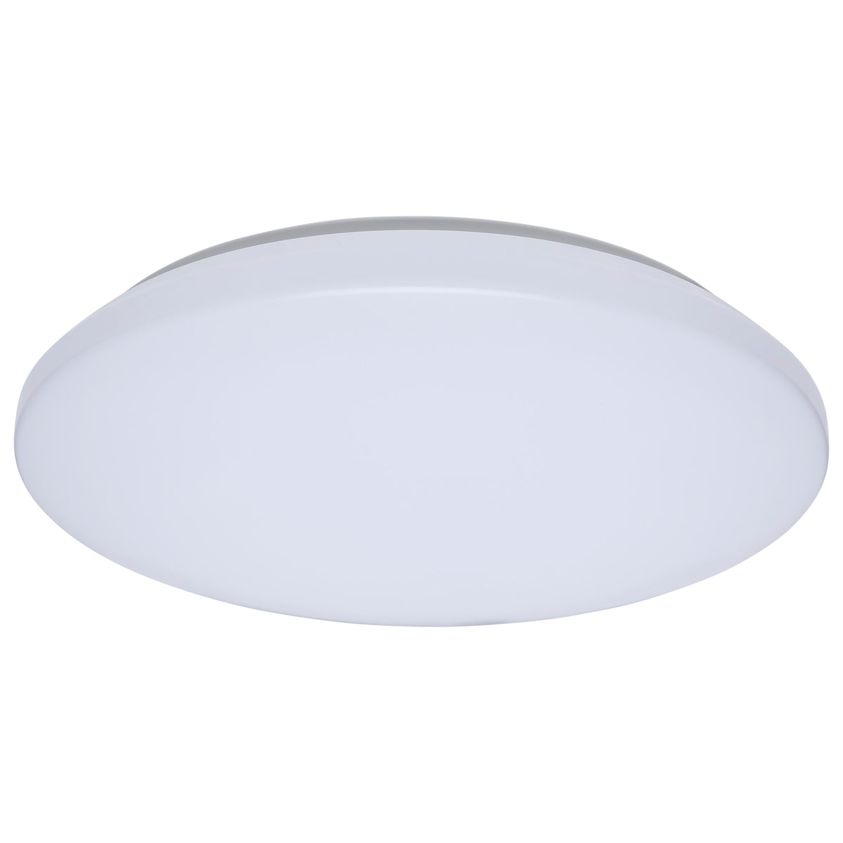 14 Inch LED Cloud Fixture with Sensor - 17 Watts - 27K/30K/35K/40K/50K CCT Selectable - Round Shape - White Finish - 120 Volt