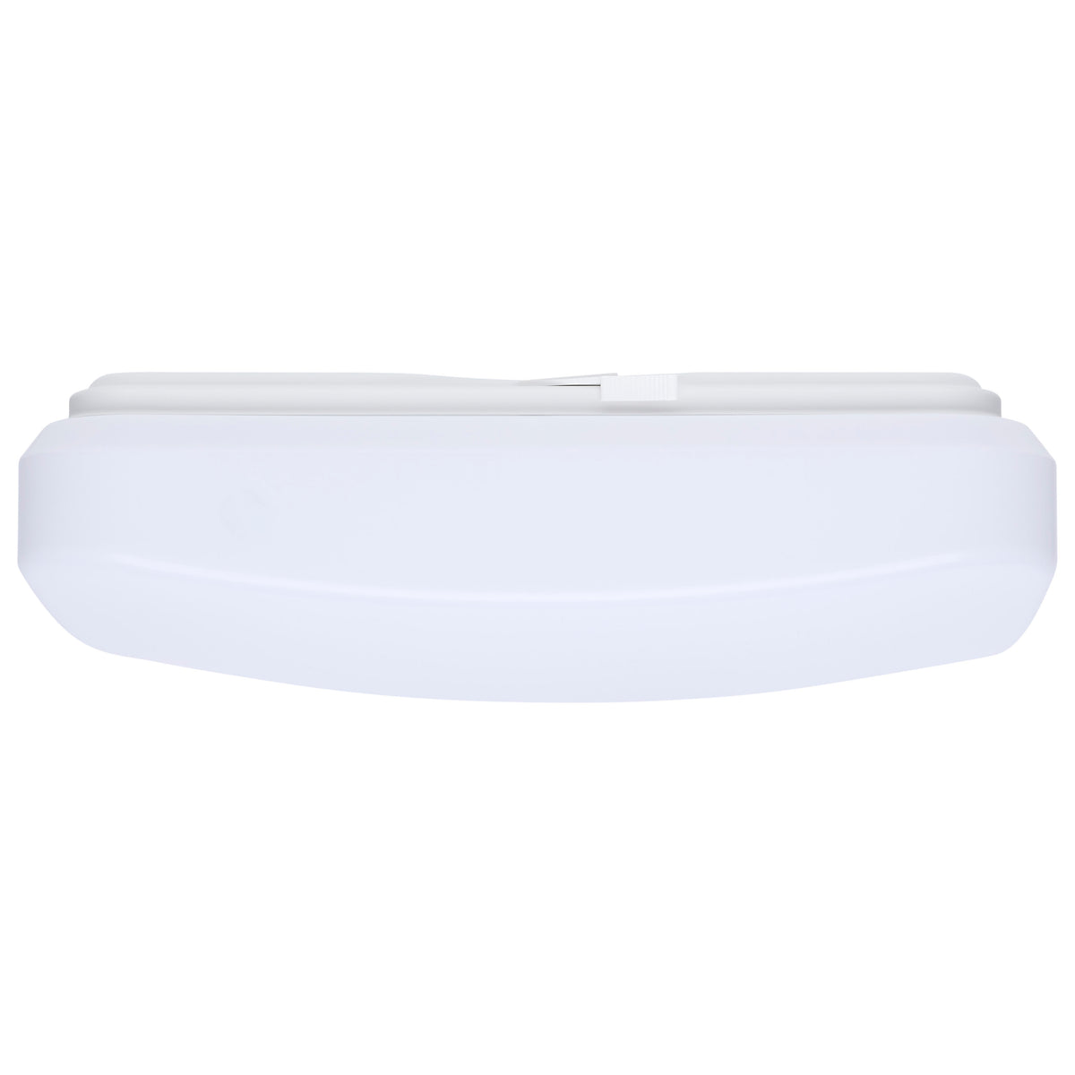 11 Inch LED Cloud Fixture with Sensor - 11.5 Watts - 27K/30K/35K/40K/50K CCT Selectable - Square Shape - White Finish - 120 Volt