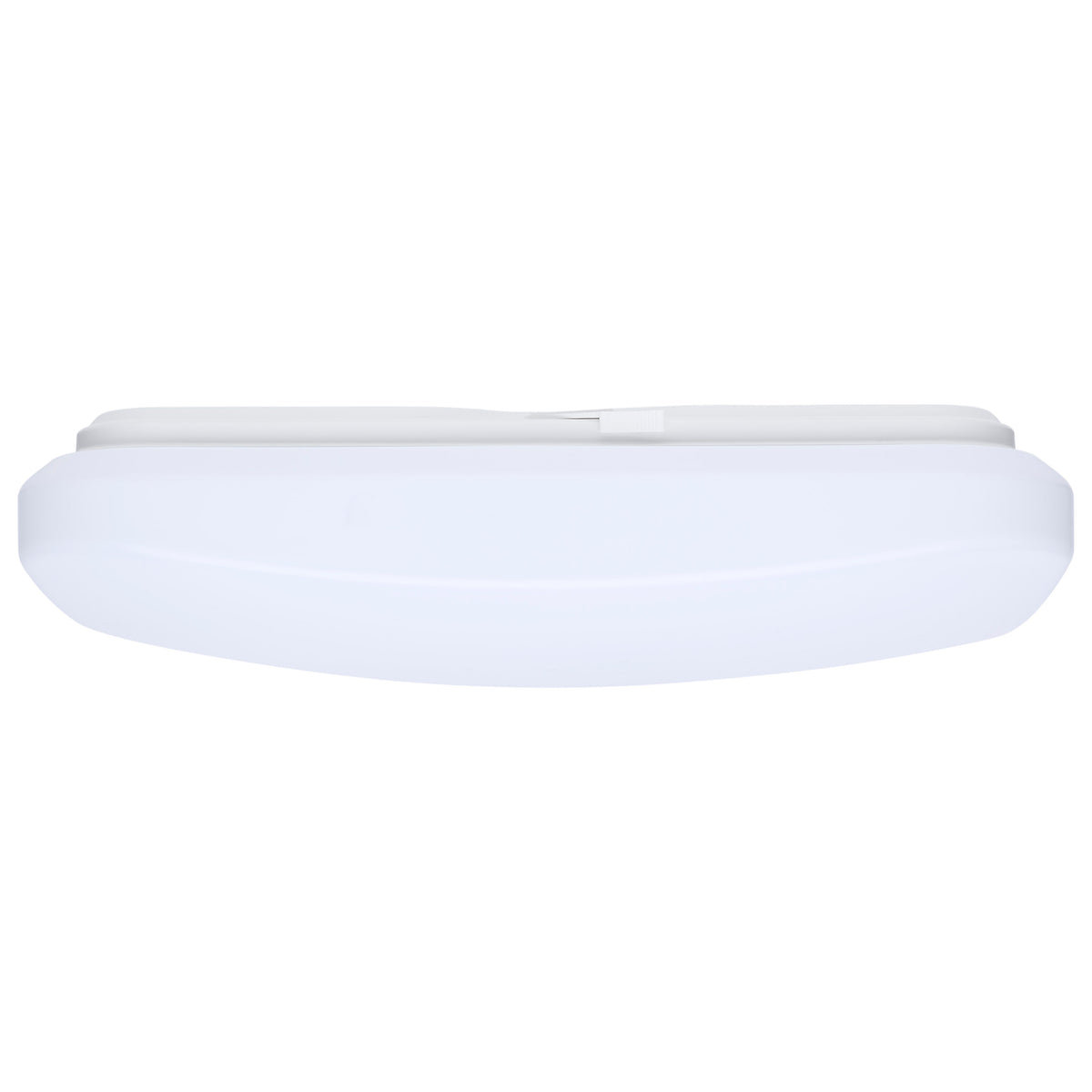 14 Inch LED Cloud Fixture with Sensor - 17 Watts - 27K/30K/35K/40K/50K CCT Selectable - Square Shape - White Finish - 120 Volt