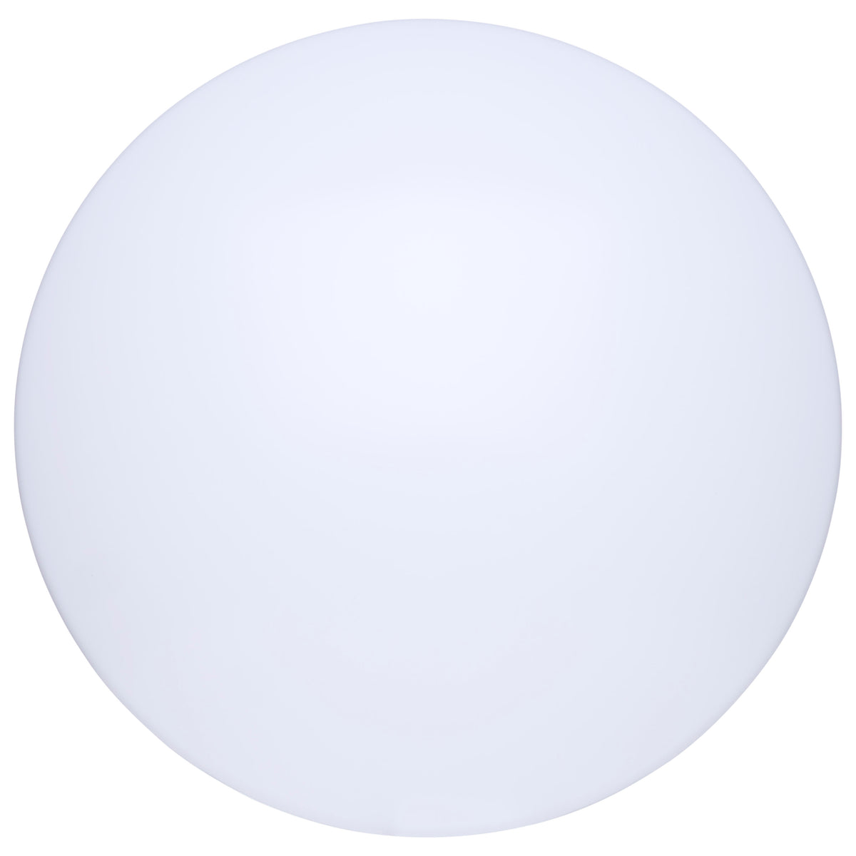 19 Inch LED Cloud Fixture with Sensor - 25 Watts - 27K/30K/35K/40K/50K CCT Selectable - Round Shape - White Finish - 120 Volt