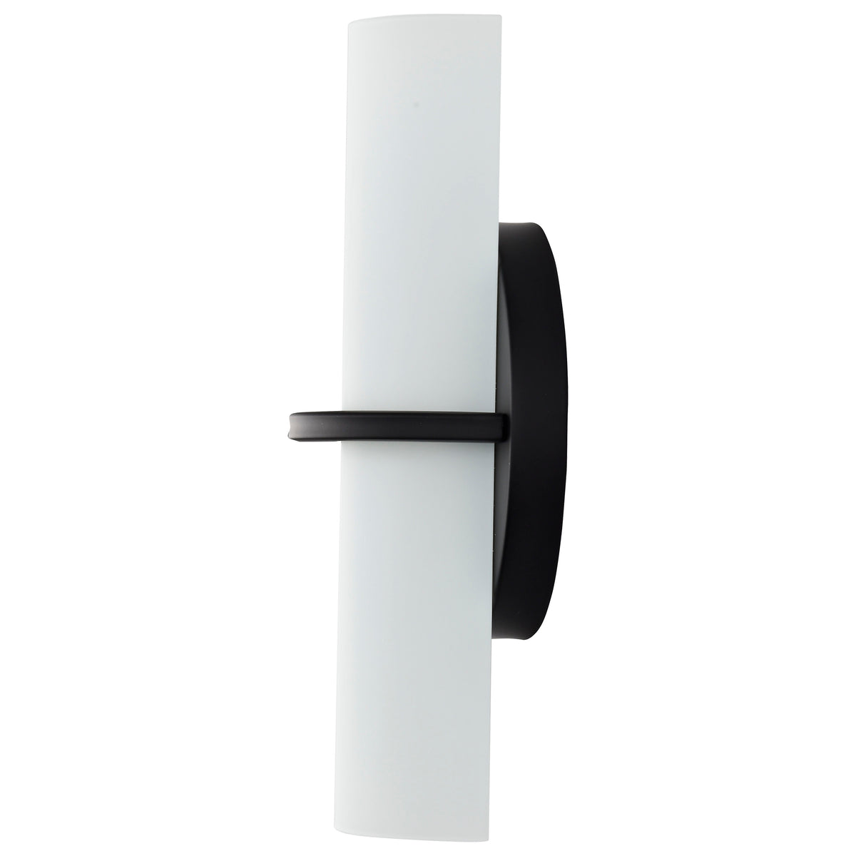 Tucker - LED Wall Sconce - Etched Opal Glass - Aged Bronze Finish