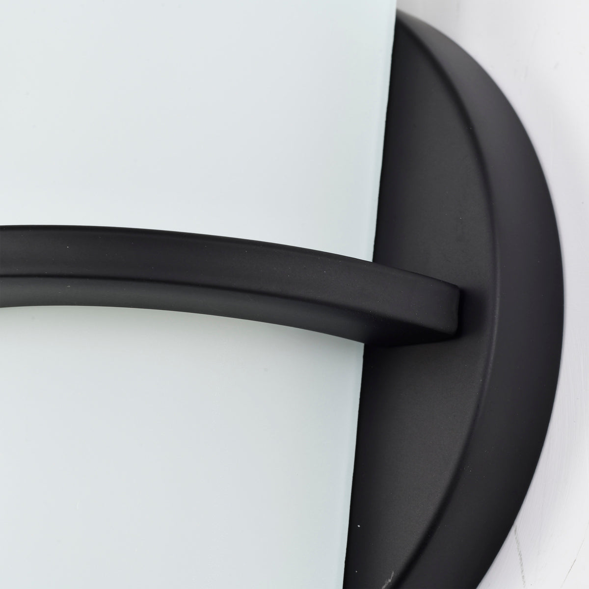 Tucker - LED Wall Sconce - Etched Opal Glass - Aged Bronze Finish