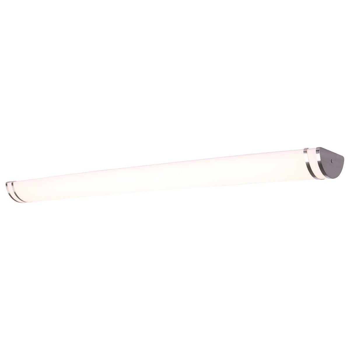 Glamour - LED 49 Inch Vanity - Brushed Nickel Finish - 27K/3K/35K/4K/5K CCT Selectable