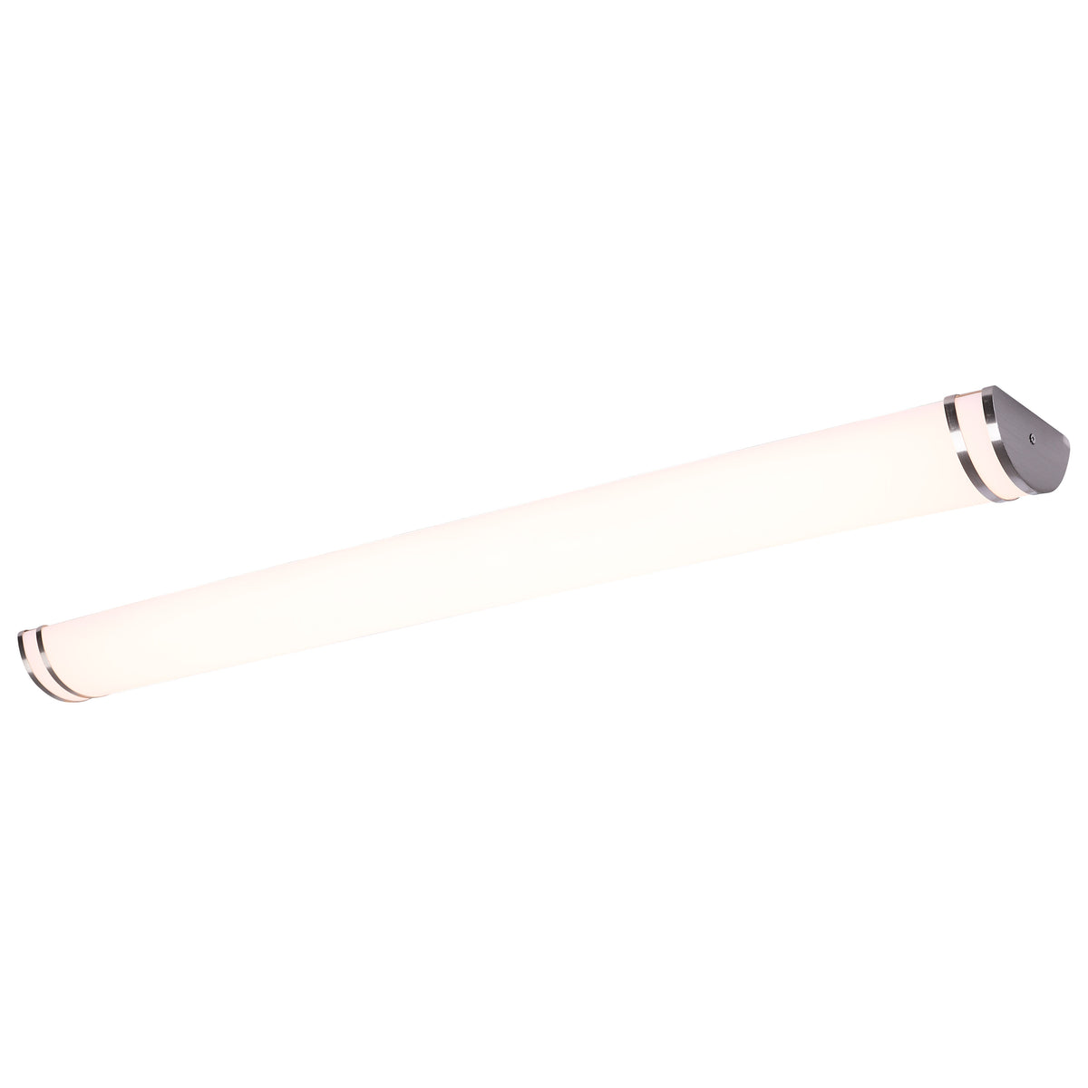 Glamour - LED 49 Inch Vanity - Brushed Nickel Finish - 27K/3K/35K/4K/5K CCT Selectable