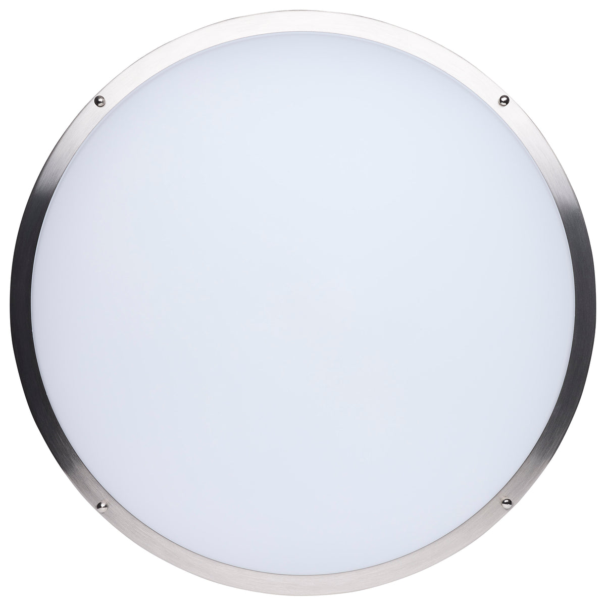 Glamour - LED 24 Inch Flush Mount - Brushed Nickel Finish - 27K/3K/35K/4K/5K CCT Selectable