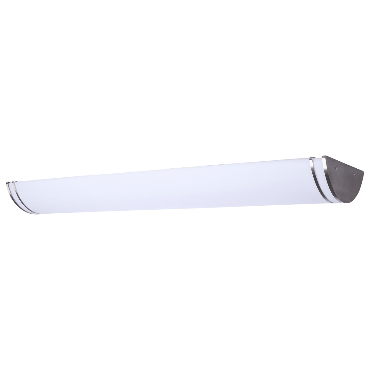 Glamour - LED 50 Inch Linear Flush Mount - Brushed Nickel Finish - 27K/3K/35K/4K/5K CCT Selectable
