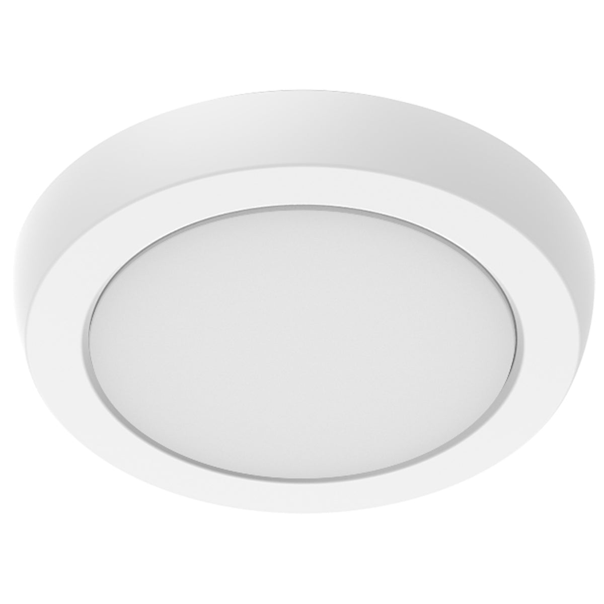Blink Performer - 8 Watt LED - 5 Inch Round Fixture - White Finish - 5 Selectable for bedrooms and hallways