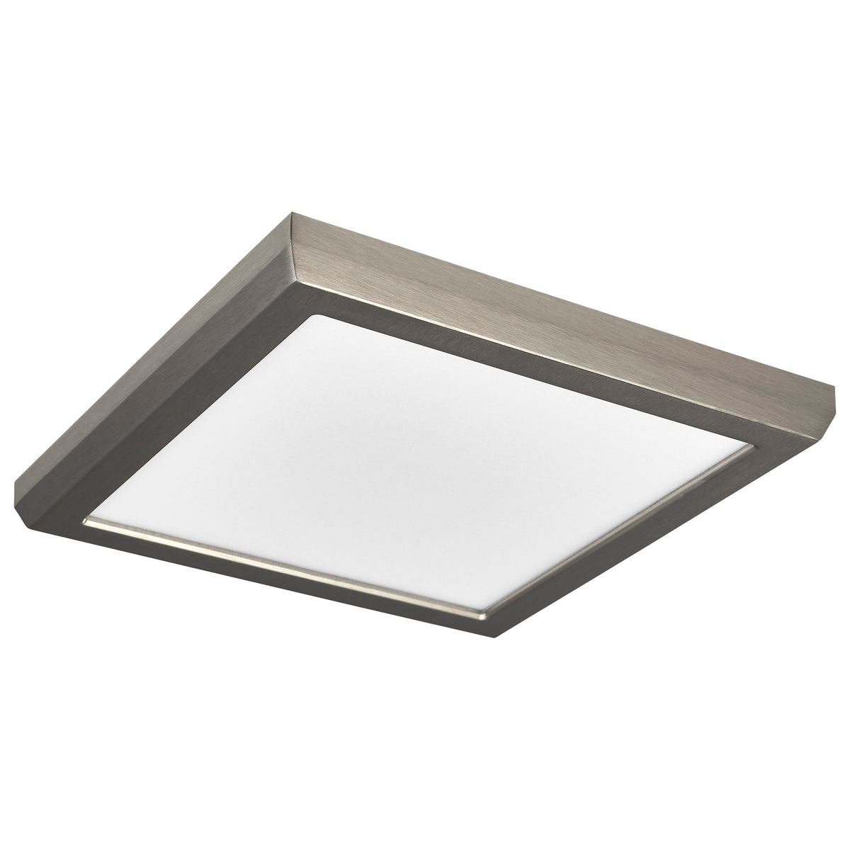 Blink Performer - 10 Watt LED - 7 Inch Square Fixture - Brushed Nickel Finish - 5 CCT Selectable