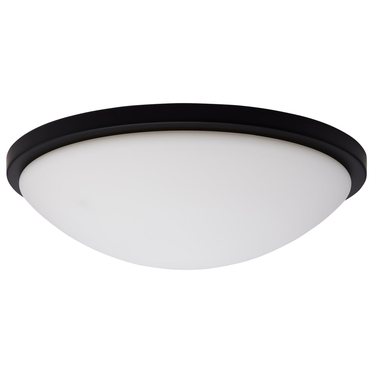 Button - 17 Inch LED Flush Mount Fixture - Matte Black Finish - Selectable - 120 Volts lighting product