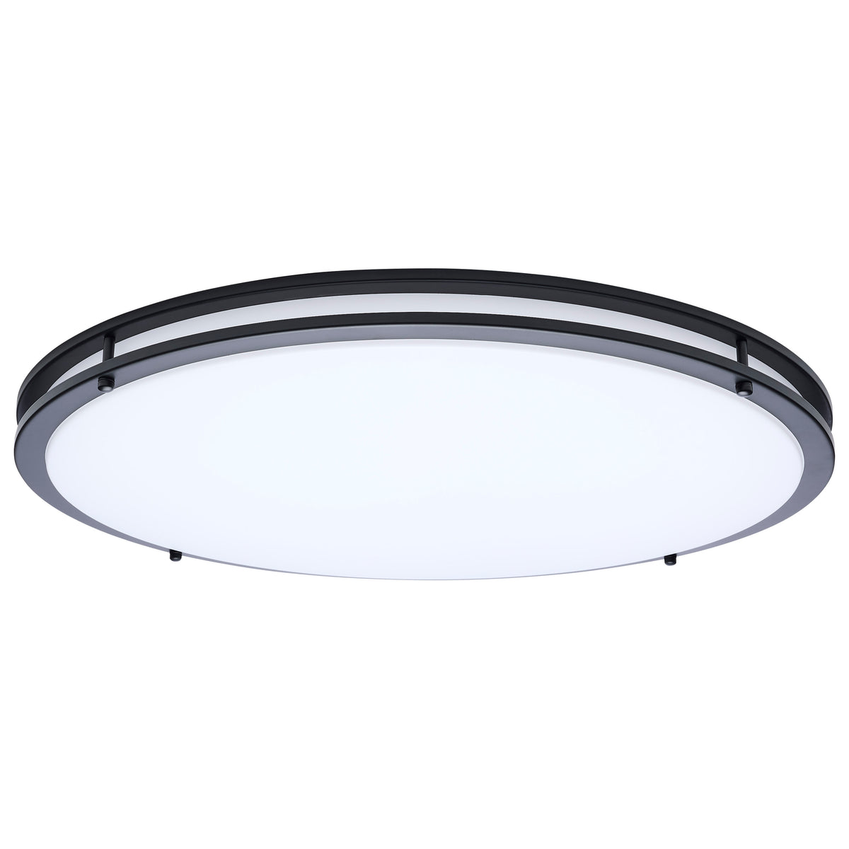 Glamour - LED 24 Inch Flush Mount - Black Finish - 27K/3K/35K/4K/5K Selectable product image