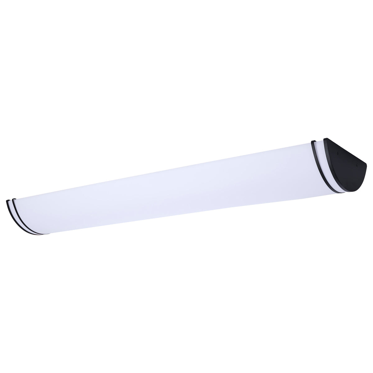 Glamour - LED 50 Inch Linear Flush Mount - Black Finish - 27K/3K/35K/4K/5K Selectable