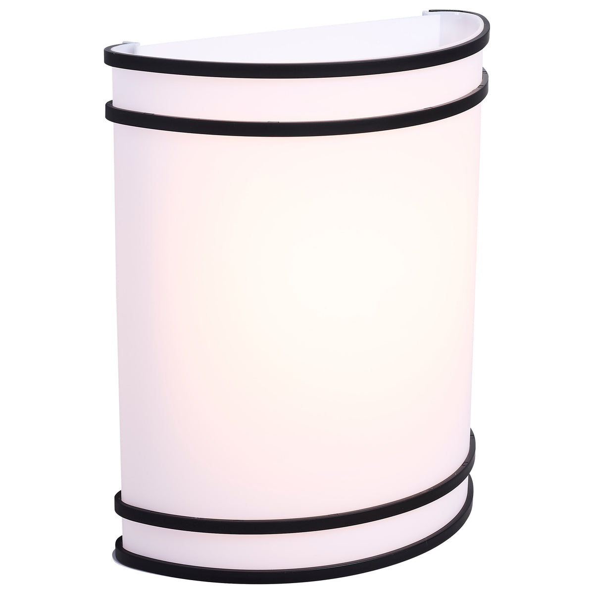 Glamour - LED Wall Sconce - Black Finish - 27K/3K/35K/4K/5K CCT Selectable