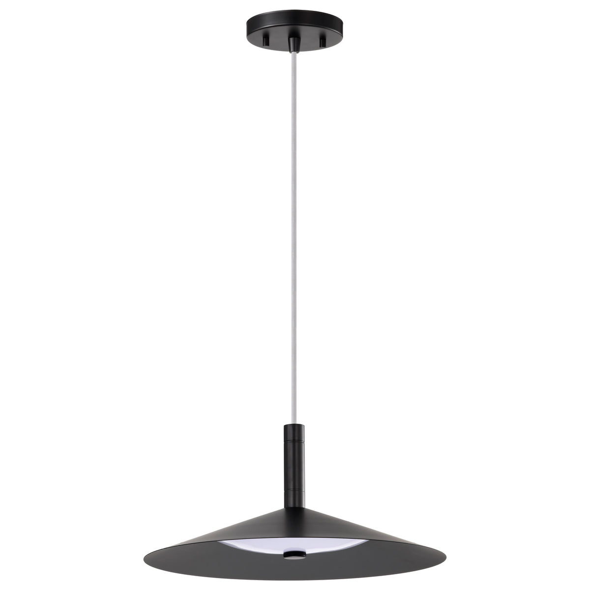 Corrine - 14 Inch LED Pendant - Matte Black - 3K/4K/5K Selectable