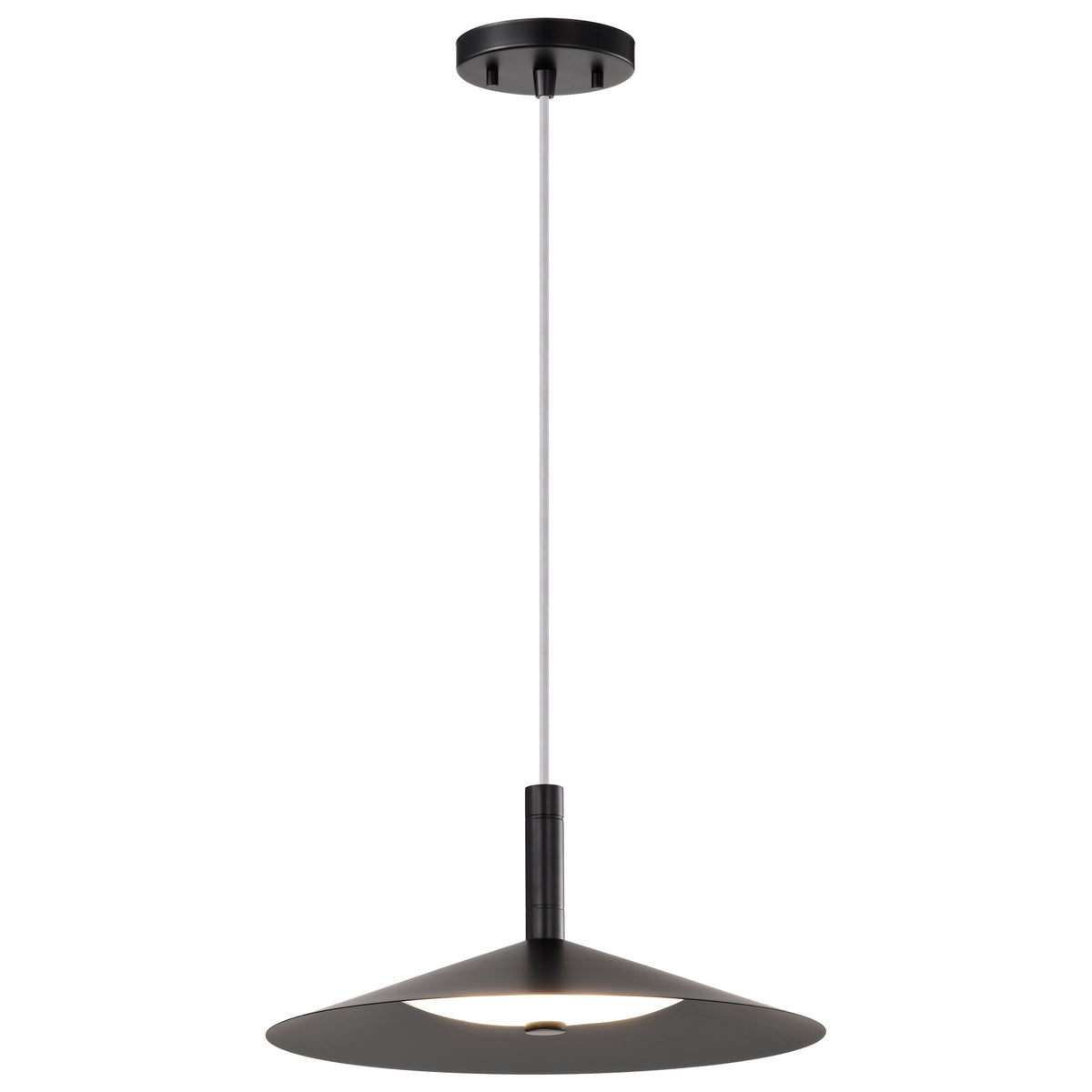 Corrine - 14 Inch LED Pendant - Matte Black - 3K/4K/5K CCT Selectable