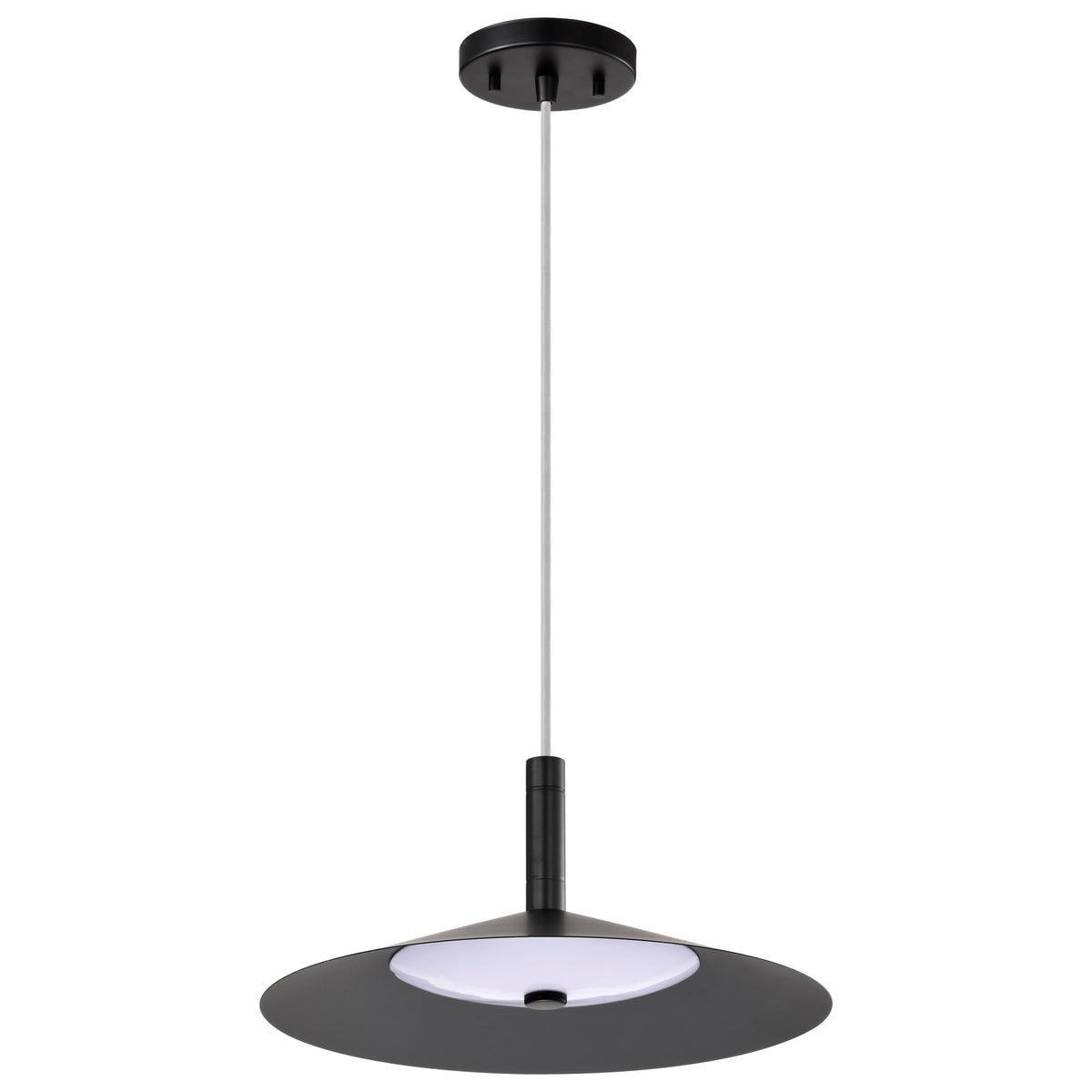 Corrine - 14 Inch LED Pendant - Matte Black - 3K/4K/5K CCT Selectable