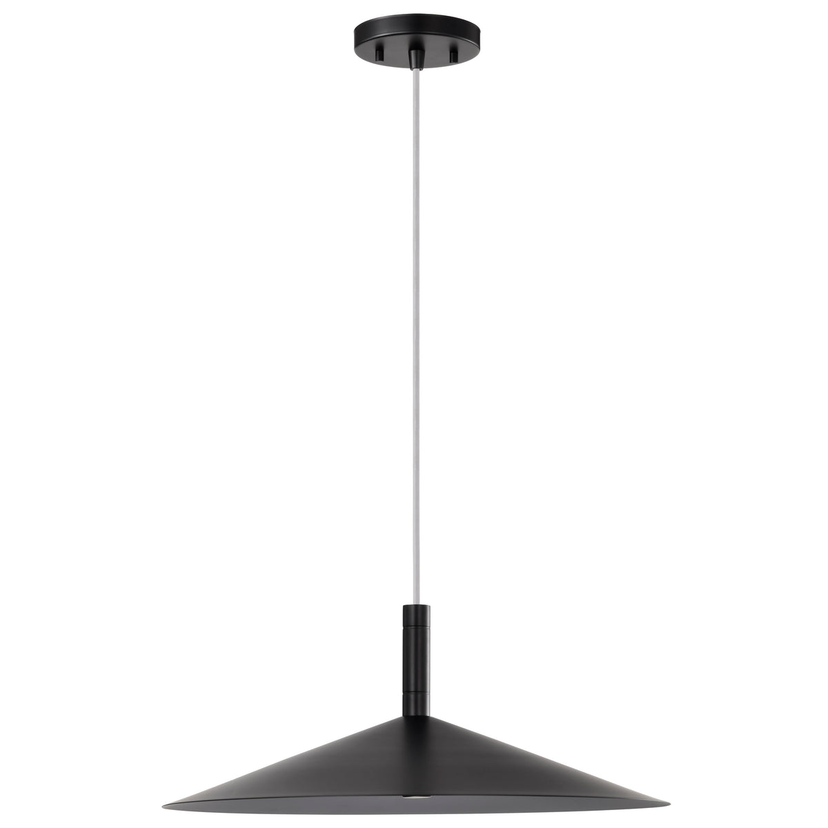 Corrine - 18 Inch LED Pendant - Matte Black - 3K/4K/5K CCT Selectable